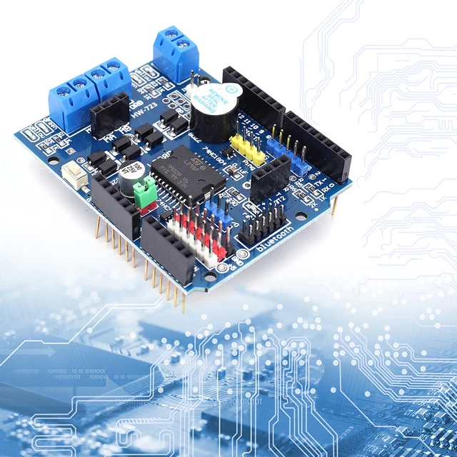 Modulo Driver Motore BTS7960 43A - Doppio Ponte H Ad Alta Potenza Per Smart Car E Robotica