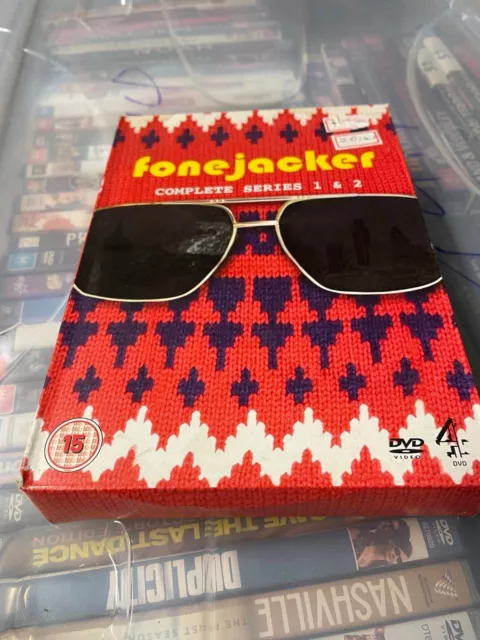 FONEJACKER COMPLETE SERIES 1-2 DVD Doovde David Whitney UK Rel vgc R2   t18