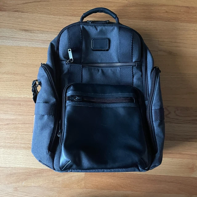 Tumi Alpha Bravo Sheppard Deluxe Backpack - Grey / Anthracite - FREE SHIPPING