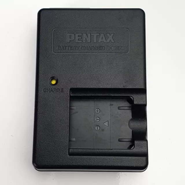 Genuine OEM Pentax D-BC78 Battery Charger for D-Li78 Battery for Optio Cameras 2