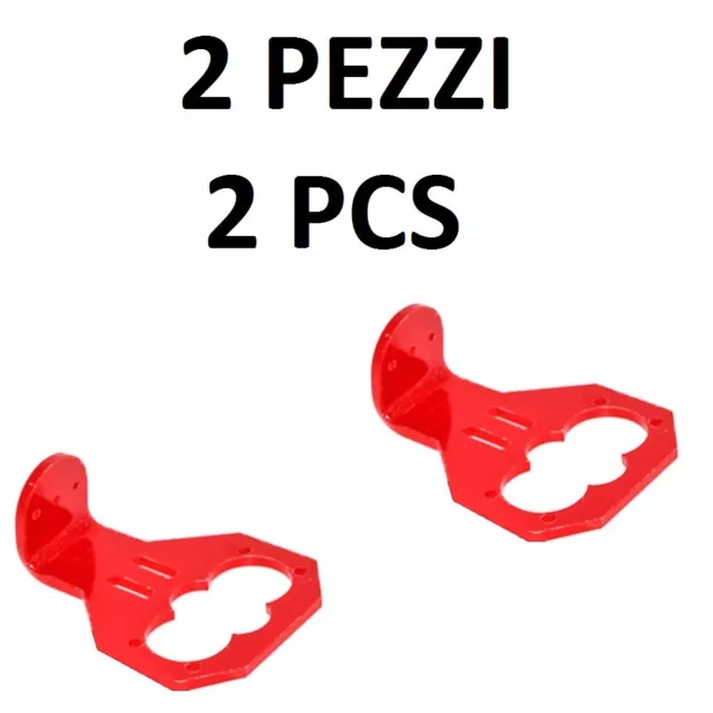 HC-SR04 Ultrasonic Sensor Mount Bracket Holder RED 2PCS