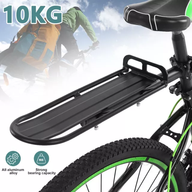Rear Bicycle Pannier Rack Carrier Bag Luggage For Cycle MTB Mountain Bike 20lbs