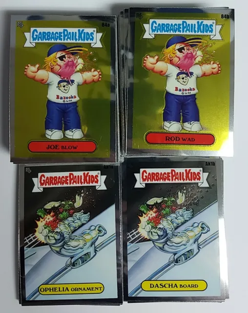 2020 Topps Garbage Pail Kids Chrome Series 3 COMPLETE Base Set 100 Cards a & b