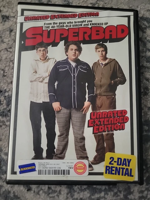 Super Bad: Unrated Extended Edition - DVD -
