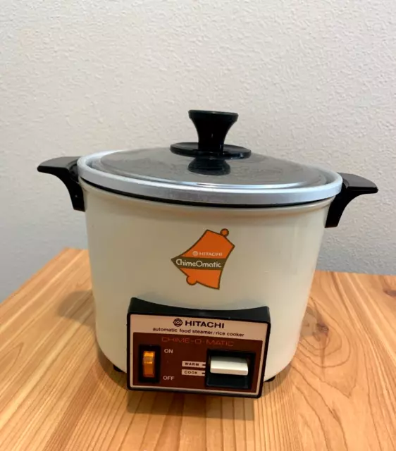 On Sale Vintage Hitachi Automatic FAST Food Steamer & Rice Cooker,  Chimeomatic, 5.6 Cup Capacity, Model RD-4053 