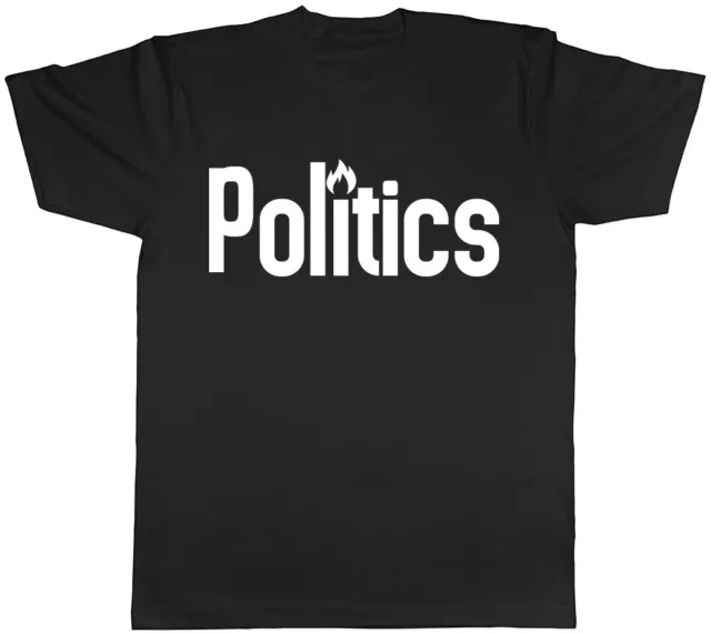 Politics Herren Damen Damen Unisex T-Shirt