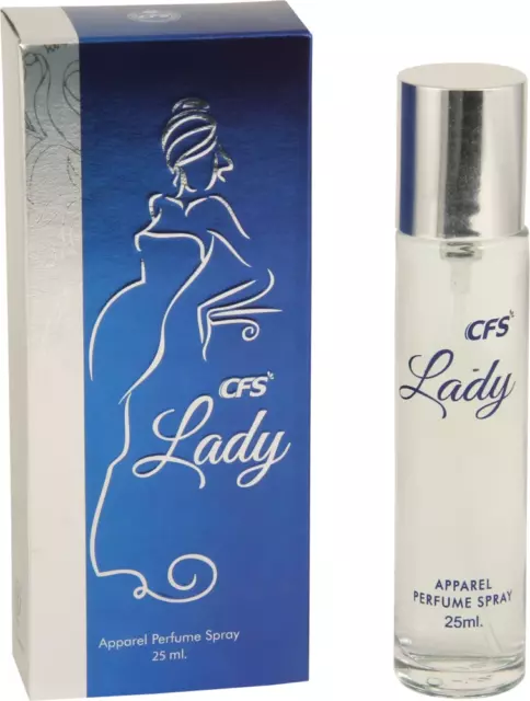 CFS blue lady Eau De Parfum EDP longue durée pour homme et femme 25 ml