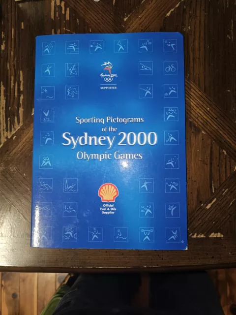 Sydney 2000 Olympic Games Sporting Pictograms -  28 Medallion Set In Album 2