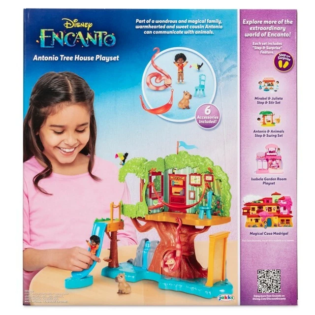 DISNEY ENCANTO ANTONIO'S Tree House Playset & Figures 7 Pieces New! £