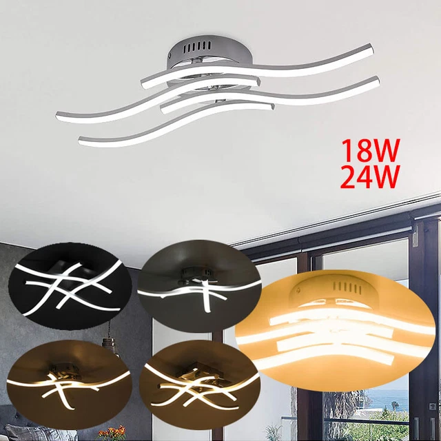 LED Ceiling Light 3/4 Lights Kitchen Living Room Pendant Chandelier Lamp Decor