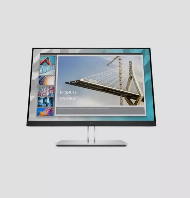 HP E24i G4 Monitor 24Zoll IPS WUXGA 1920x1200 60Hz 5ms Schwarz Neu & Rechnung