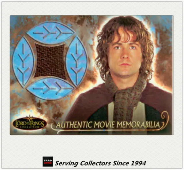 Lord Of The Rings Evolution Series Movie Memorabilia Card Pippin's Travel Cloak
