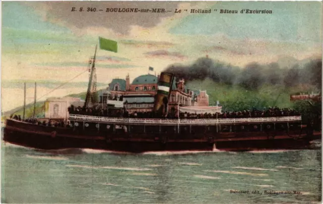 CPA AK liner LE HOLLAND Excursion Boat SHIPS (703851)