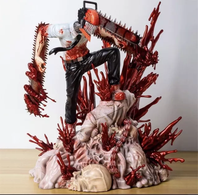 Figurine Manga Chainsaw Man DENJI 29cm Statue tronçonneuse Collection Décorative