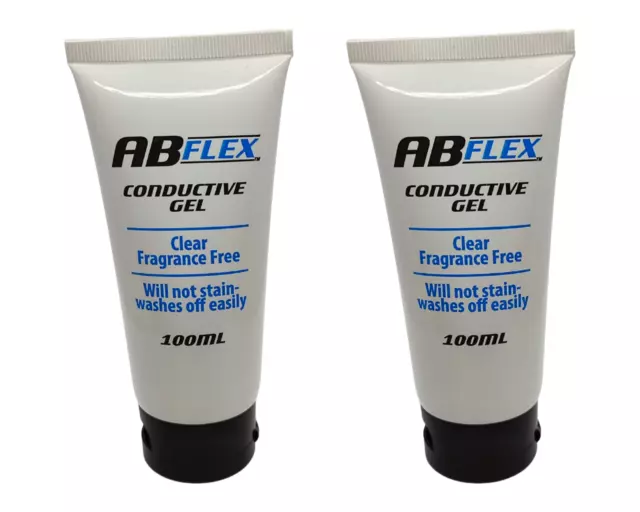 AbGymnic Application Ab Toning Belt Conductive Gel 3 X 100ml