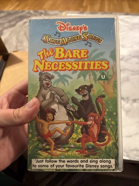 DISNEY'S SING ALONG Songs - The Bare Necessities Disney Pal/Vhs £10.03