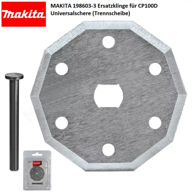 MAKITA 198603-3 Ersatzklinge für CP100D CP100DWA Universalschere (Trennscheibe)