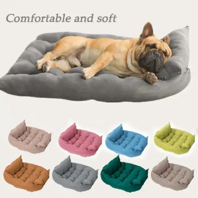 Dog Sofa Pet Bed Kennel Mat Soft Puppy Beds Cat House Warm Pets Couch Cats Suppl