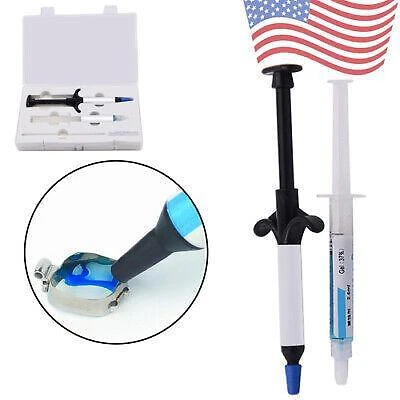 Align Teeth with Denshine Light Cure Adhesive Kit - Brackets  Blue Glue for
