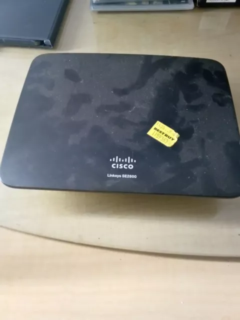 Router conmutador Ethernet Gigabit de 8 puertos Linksys Cisco SE2800 - sin adaptador de alimentación