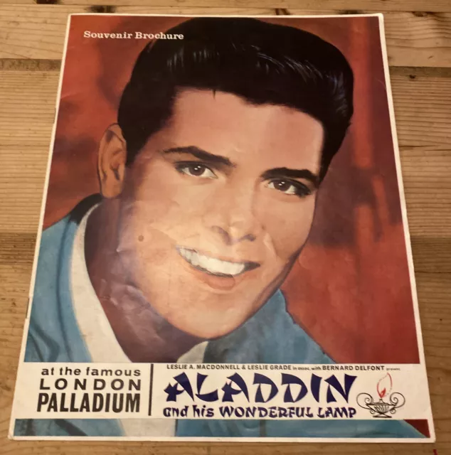 Cliff Richard Aladdin Programme London Palladium 1964-65 Nr Mint