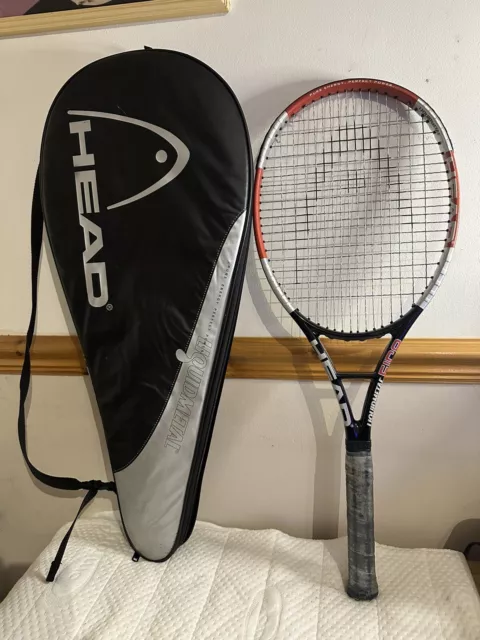 Head Liquid Metal Fire Mid Plus Tennis Racket 660cm 102”2 L1 4 1/4-2 + Full Case