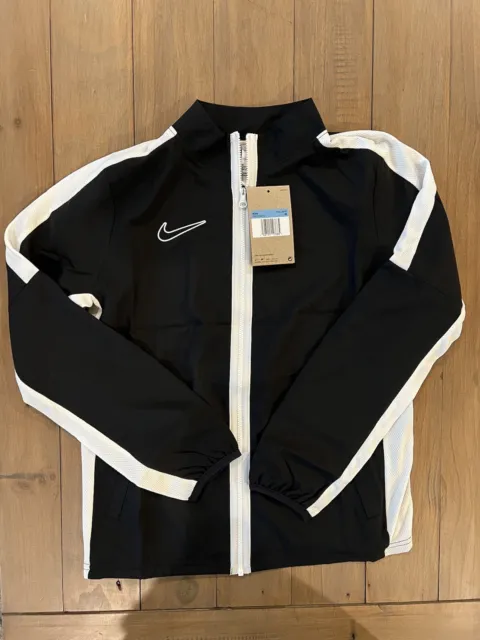 Nike Youth Dri-fit Academy 23 Full Zip Track Jacket Size M Black DR1719, DR1695