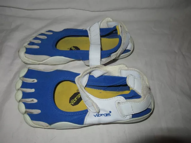 Vibram W108 Five Fingers Classic Blue Minimalist Running Shoes Sz 37 US 6.5