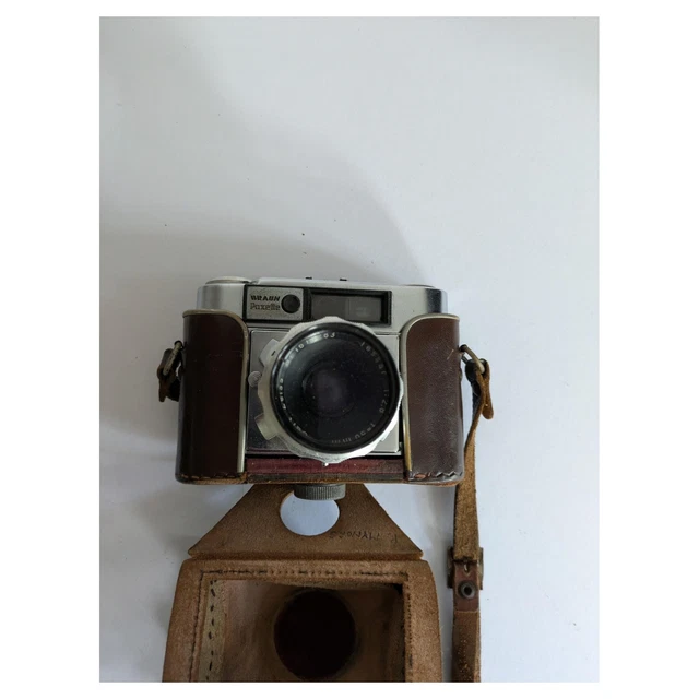 Appareil photo vintage Braun Super Paxette 35 mm Pointar 2.8 45 mm objectif et étui - France