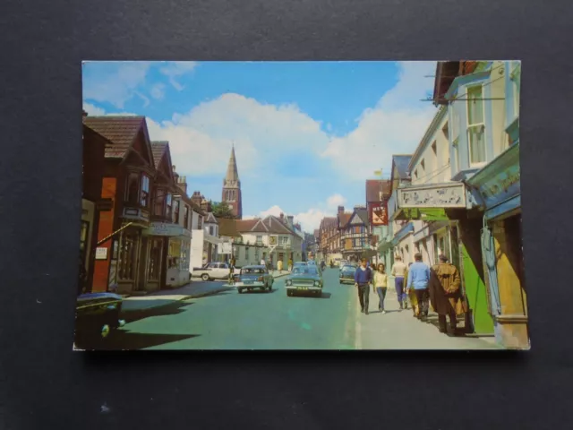 Hampshire:  The High Street, Lyndhurst - Printed/Unposted