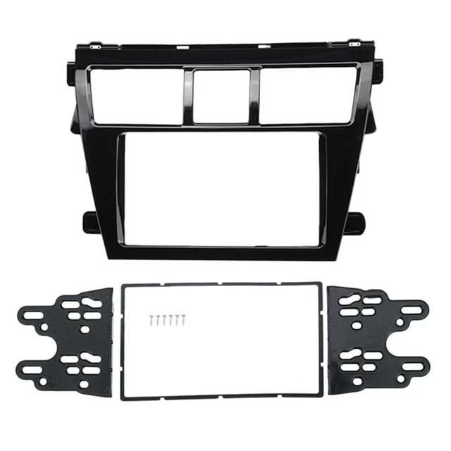 2 Doppio DIN Autoradio Radio Lettore DVD Telaio Maschere Rivestimento per V9977