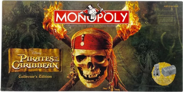 Monopoly Game Pirates Of The Caribbean Collector's Edition 2006, New in Box
