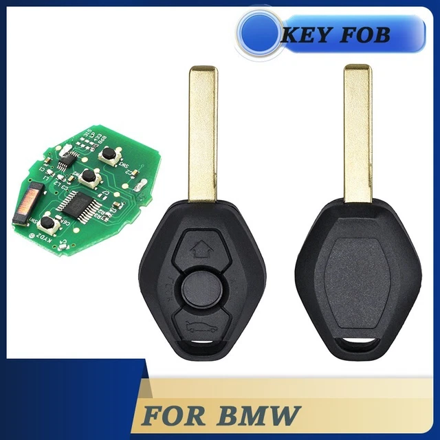 NEW LX8 FZV UNCODED TRANSPONDER KEY FOR BMW 1998 1999 2000 2001 2002 Remote Fob