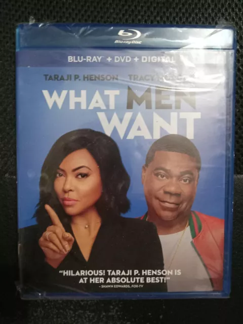 What Men Want (Blu Ray DVD Expired Digital BRAND NEW SEALED