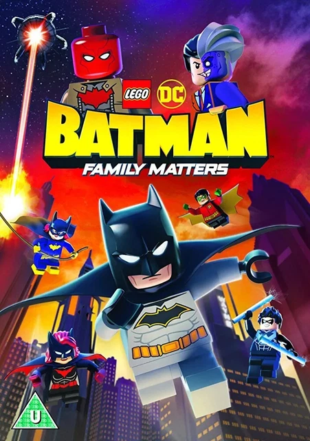 Lego Dc Batman Family Matters Dvd Brand New Sealed Region 2 + Free Uk Post
