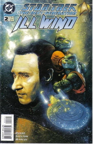 Star Trek: The Next Generation ILL WIND Comic Book #2 DC 1995 HIGH GRADE UNREAD