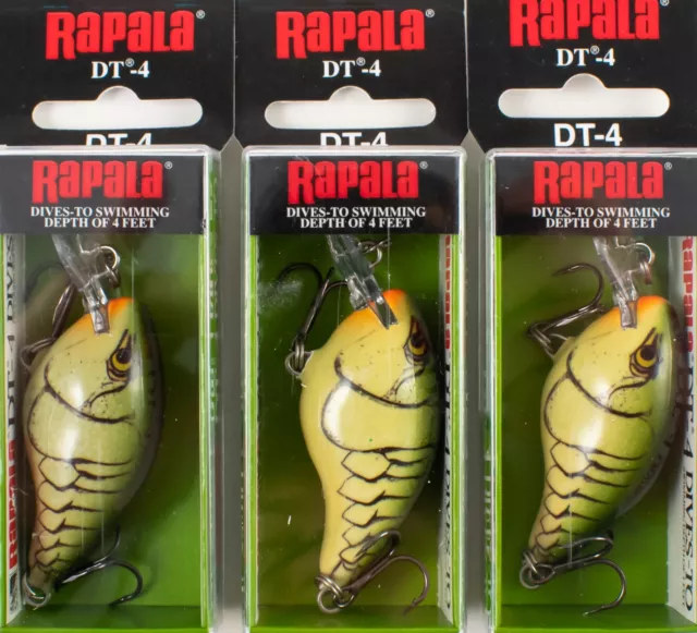 RAPALA DIVES-TO SERIES DT06 2 inch Balsa Wood Rapala Crankbait Bass Fishing  Lure $13.98 - PicClick