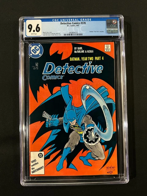 Detective Comics #578 CGC 9.6 (1987) - Batman