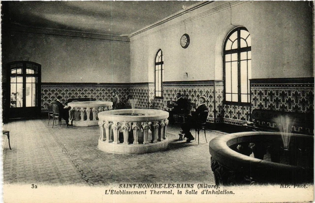 CPA St-HONORÉ-les-BAINS - L'Etabl. Thermal la Salle (518134)