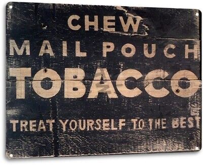 Mail Pouch Tobacco Cigarette Retro Vintage Wall Decor Man Cave Metal Tin Sign