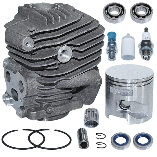 Kit d'assemblage de piston à intervalles de 51mm adapté pour Husqvarna Partner K750 K760, pièces de moteur de scie à béton, remplacer 506 38 61-71