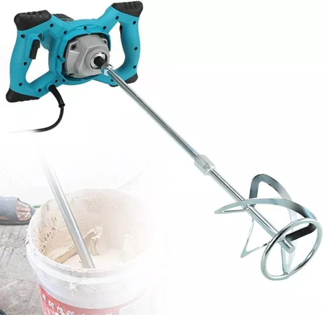 TRAPANO MISCELATORE MESCOLATORE CON FRUSTA PER COLLA E MALTA 1500w 230v