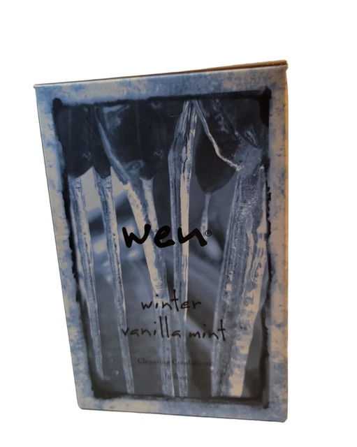 Wen Cleansing Conditioner 16oz WINTER VANILLA MINT NIB Chaz Dean Pump Sealed