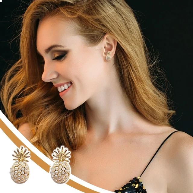 Crystal Drop Earrings Creative Ball Earrings Cross Border European And American
