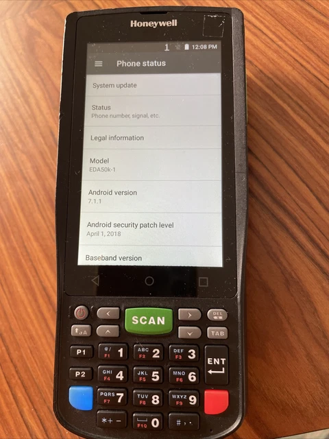 Barcode Scanner  Honeywell EDA50K-1