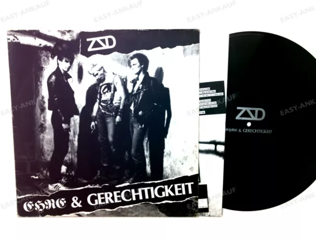 ZSD - Ehre & Gerechtigkeit GER LP 1981 + Insert ´