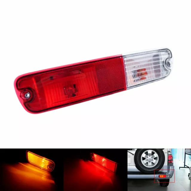 Right O/S Rear Fog Bumper Light For 02-06 Mitsubishi Pajero Montero Shogun V73