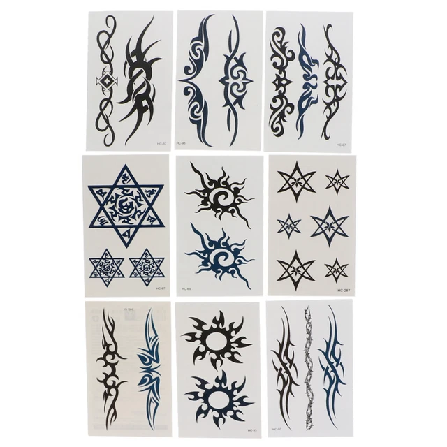 36 Pcs Disposable Waterproof Totem Tattoo Sticker Child Tattooing Stickers
