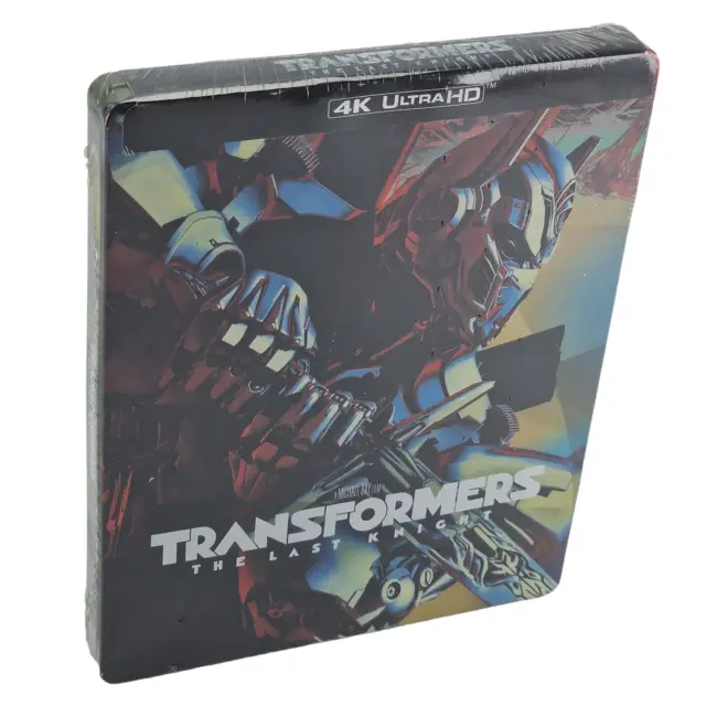 Transformers: The Last Knight 4K Blu-ray SteelBook Ultra HD 2017 VF Zone A Neuf