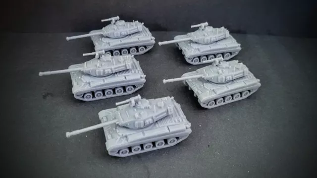 Flames of War: Vietnam U.S. Walker Bulldog M41 Platoon X5 'Nam lot resin